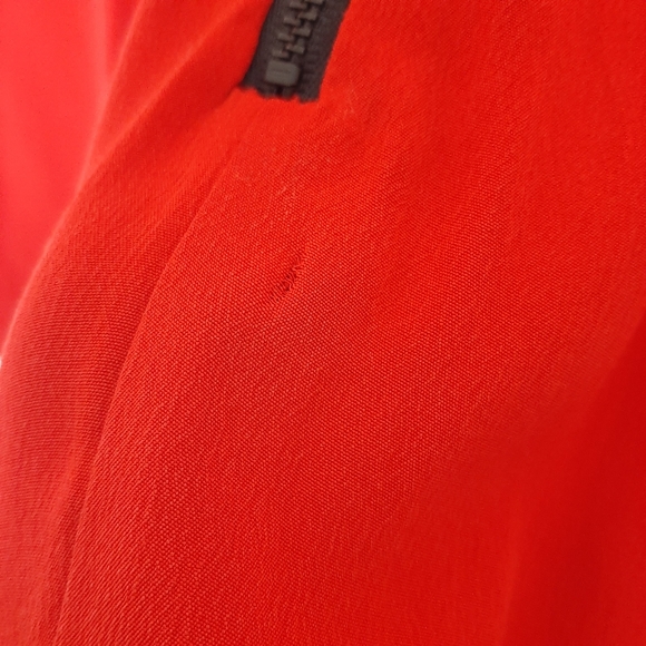 Milly 100% Silk Red Dress Size 8 - Picture 5 of 5